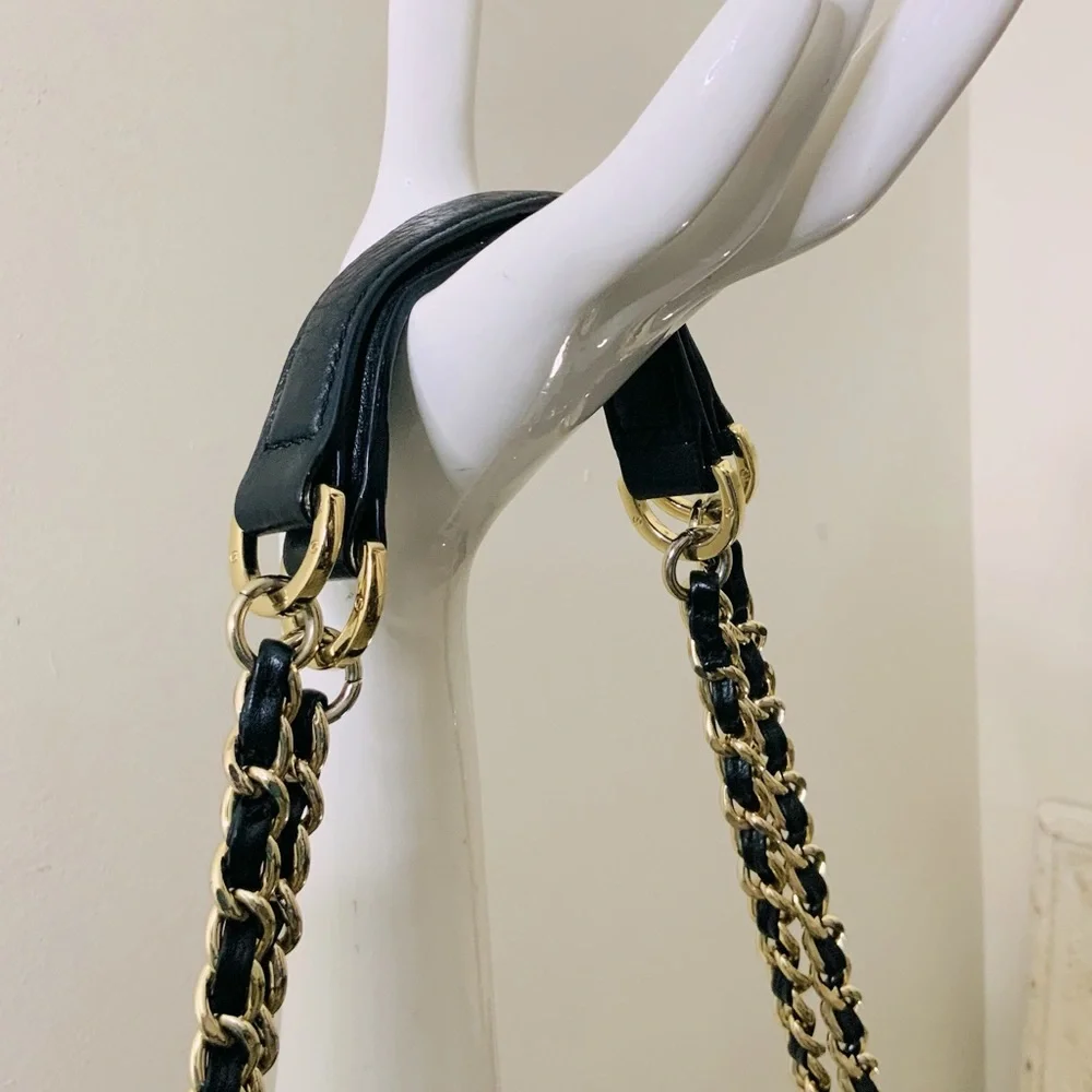 Tory Burch Marion Leather Saddle Bag